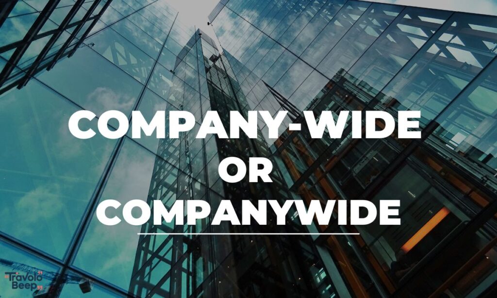 Company-Wide Or Companywide