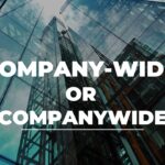 Company-Wide Or Companywide