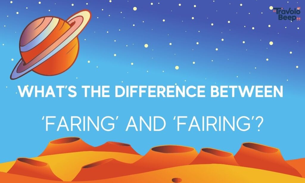 Faring or Fairing