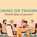 training-or-trainning-which-one-is-correct