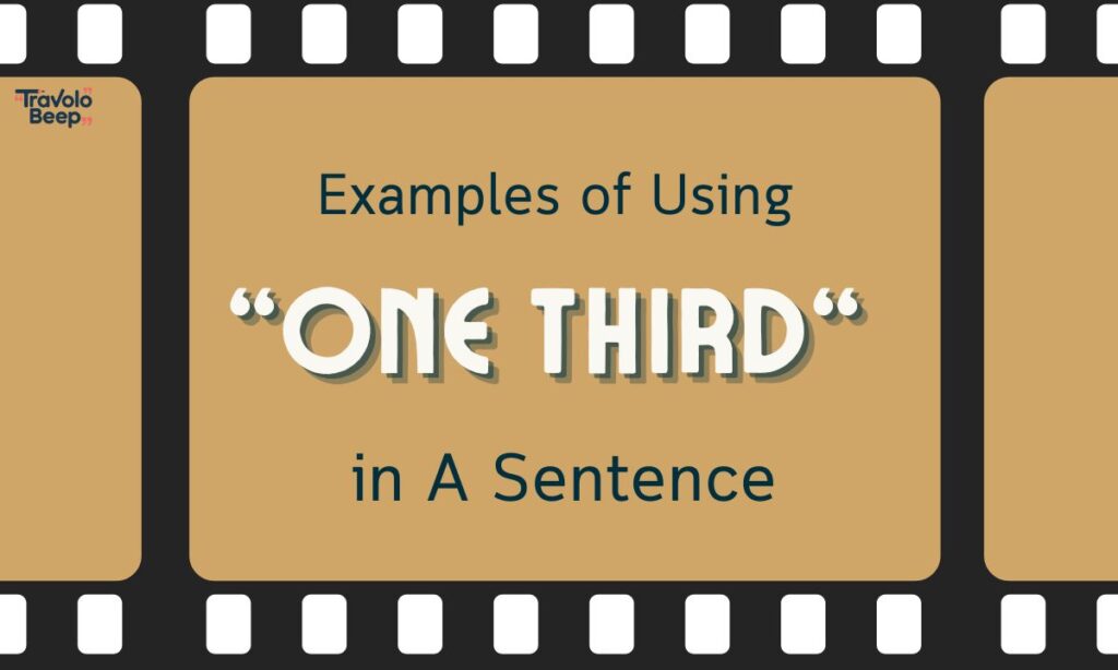 examples-of-using-one-third-in-a-sentence